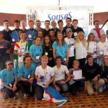 Galicia subcampeona del Nacional de Vela 420 patrocinado por Sousas