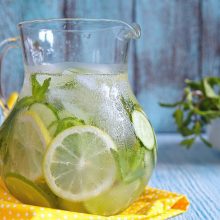 Agua detox para desinflamar